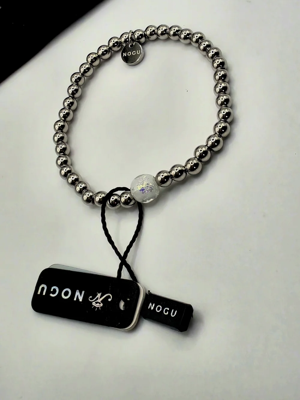 Nogu silver bead